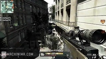 MW3 Quick Scoping --L118A - AS50-- Barrett .50cal!!!! (TWO BRAND NEW SNIPERS)