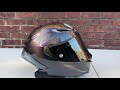 AGV Pista GP RR Carbon Iridium Helmet - The Most Beautiful Carbon Fiber Helmet Ever Made