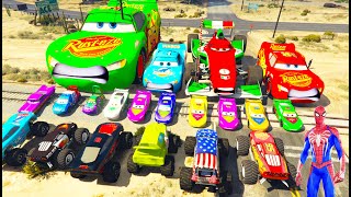 GTA V SPIDER-MAN 2, FIVE NIGHTS AT FREDDY&#39;S, POPPY PLAYTIME CHAPTER 3 Join in Epic New Stunt Racing