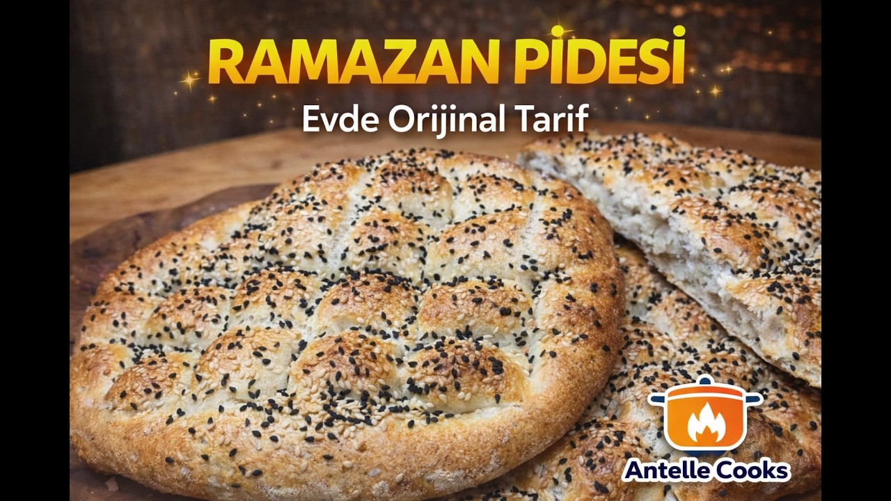 Ramazan Pidesi Tarifi | Evde Fırın Tadında Orijinal Ramazan Pidesi
