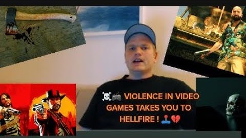 🎮😈☠️ A WARNING to YOU who play violent VIDEO GAMES: HELL AWAITS! 😵🔥🕹️
