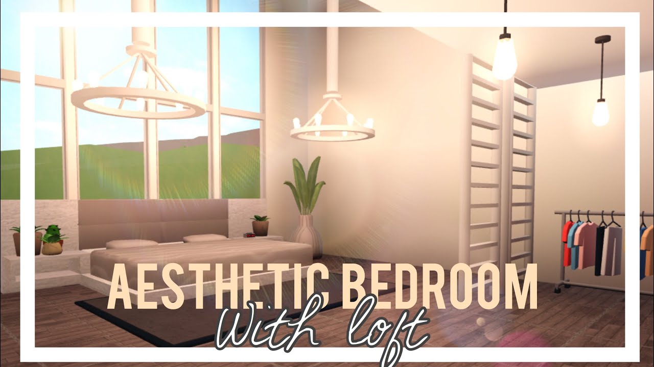  Bloxburg  Aesthetic  Bedroom  W Loft YouTube