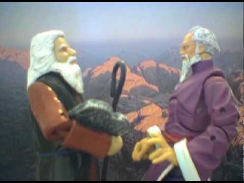 Moses Receives The Ten Commandments On Mt.Sinai - YouTube