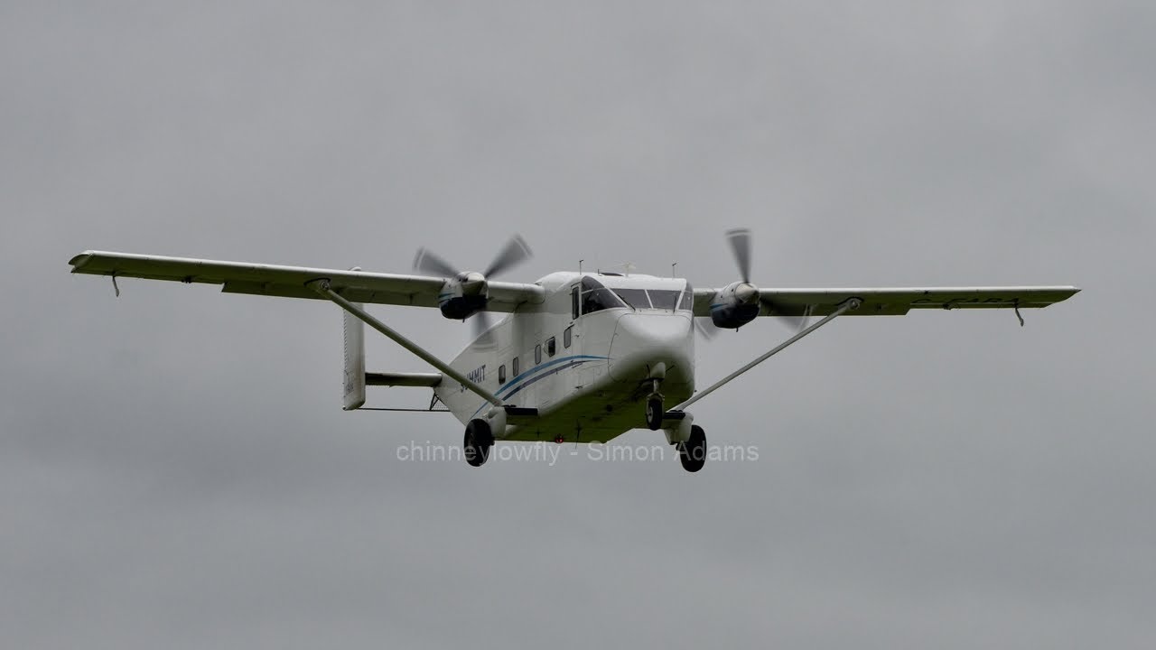 Skyvan Rsaf Summit Air Shorts SC-7 Skyvan - RAF Brize Norton - YouTube
