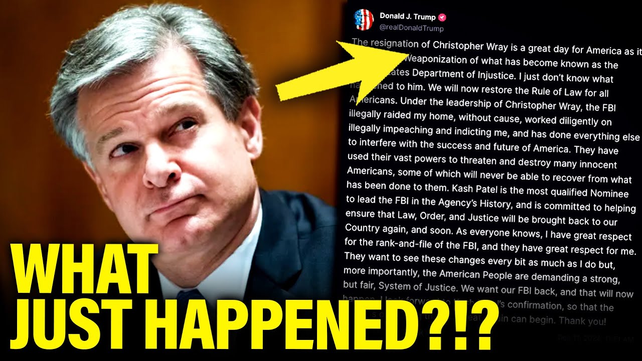 FBI Director’s Final Move SOUNDS ALARM on Trump Presidency