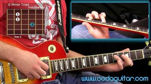 Guitar Triads - Reggae Style Minor Chords - Chapter 1
