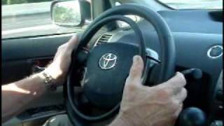 Freeway driving with the Kempf digital accelerator ring hand controls