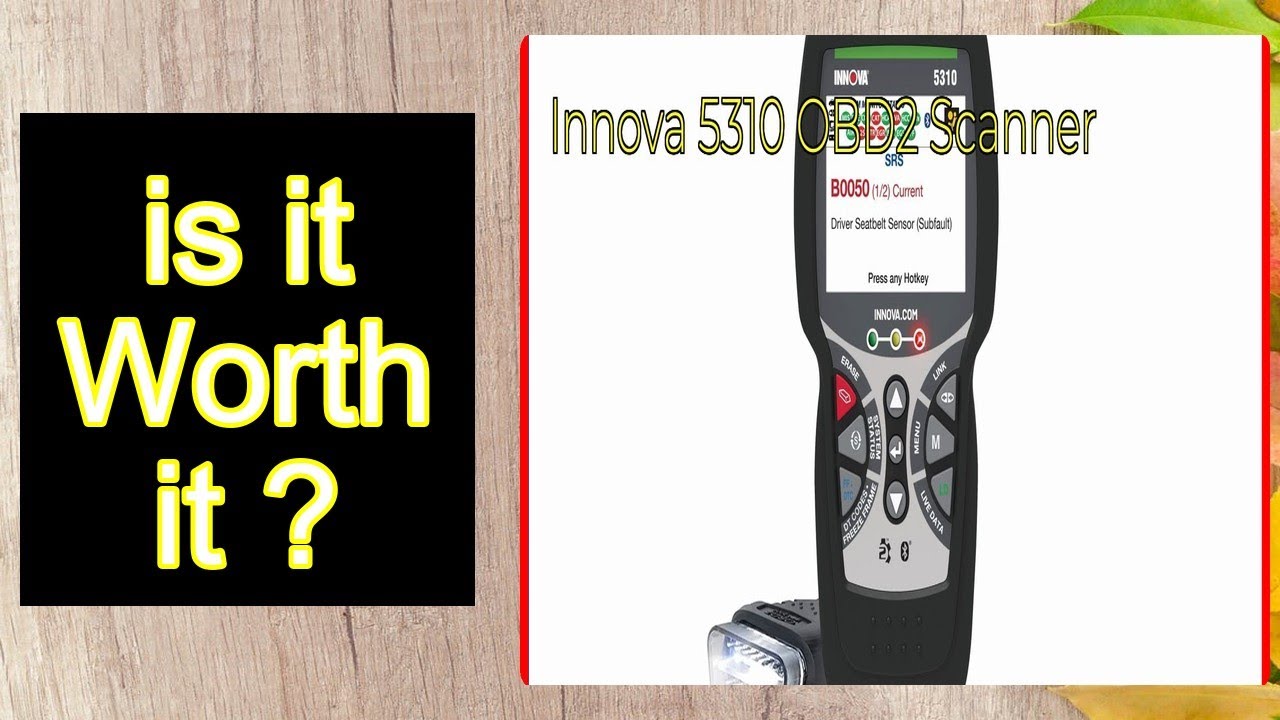 Innova 5310 Innova 5310 OBD2 Scanner Features - Important Information - YouTube