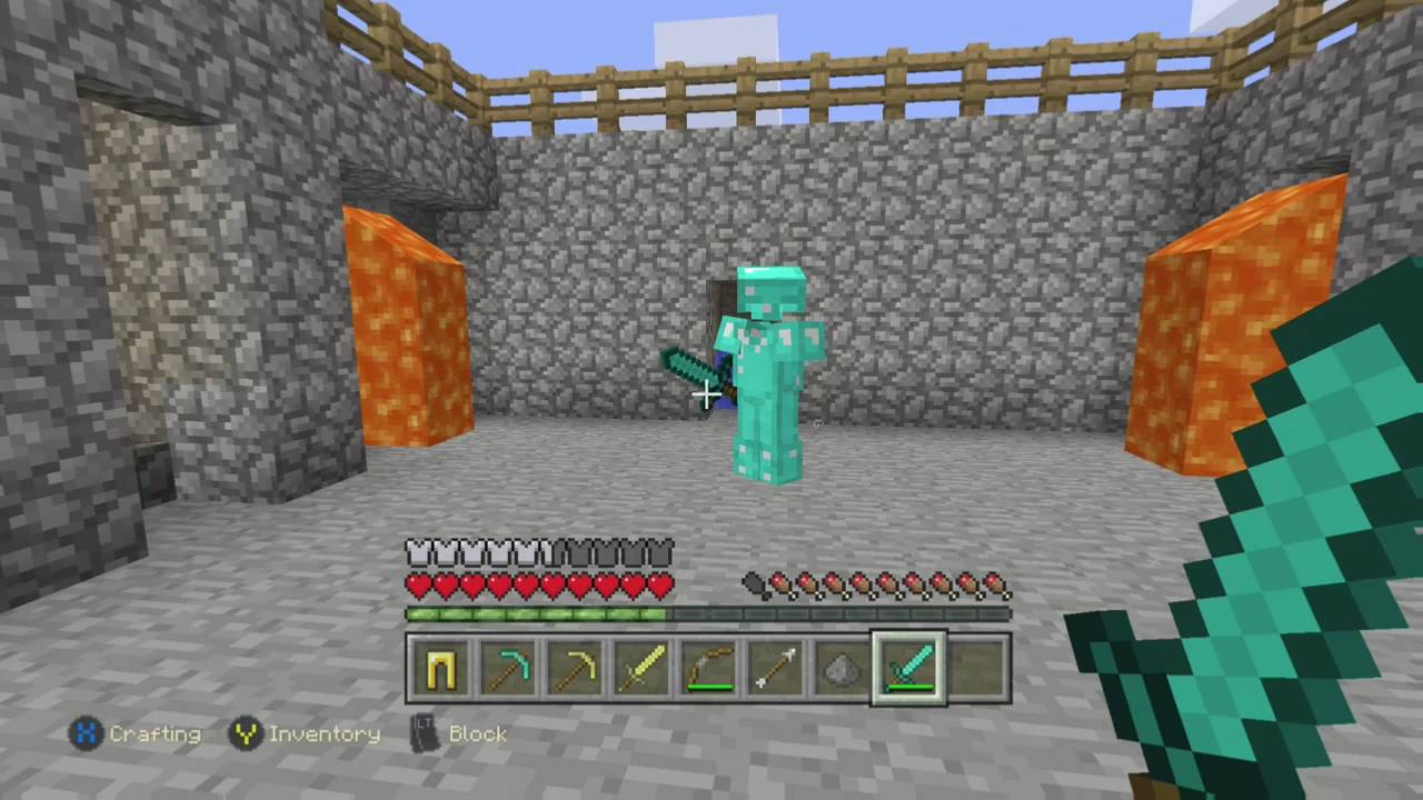 Update 10/16/2016 And Here's Some Minecraft: Xbox One Arena Battle Gameplay