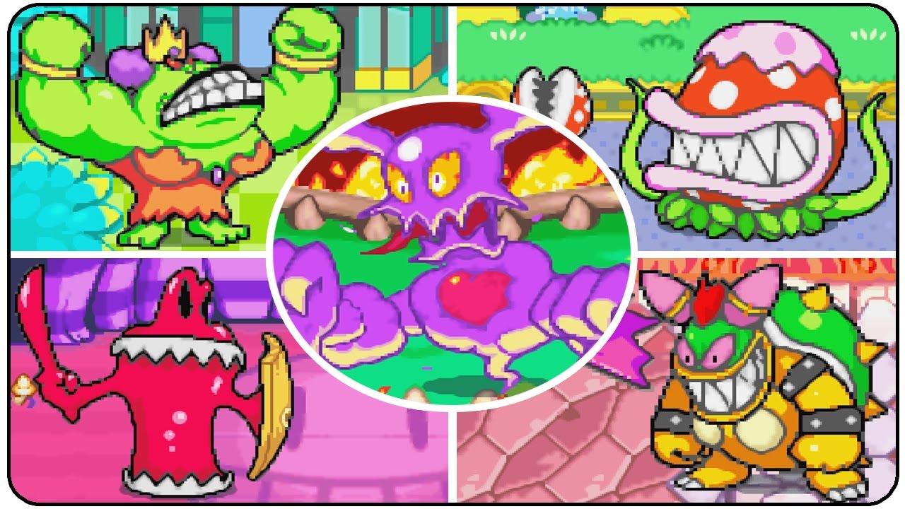 Mario & Luigi Superstar Saga - All Bosses