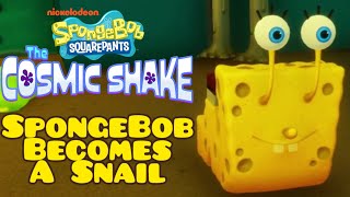 SpongeBob Becomes A Snail