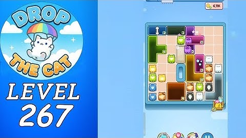Drop The Cat Level 267 Walkthrough