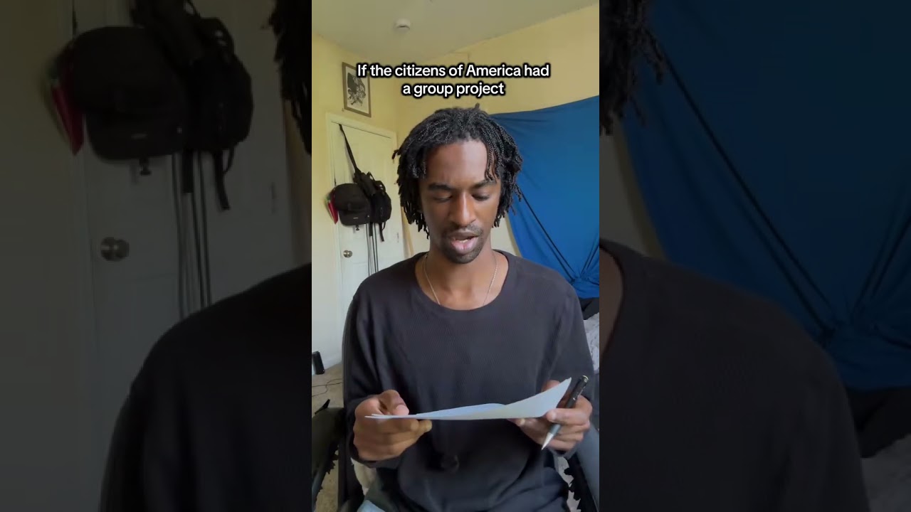 If America was a group project  