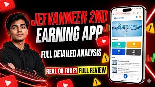 NEW JEEVANEER EARNING APP REALITY | JEEVANNEER SECOND APP FULL ANALYSIS |JEEVANNEER APP REAL OR FAKE screenshot 3