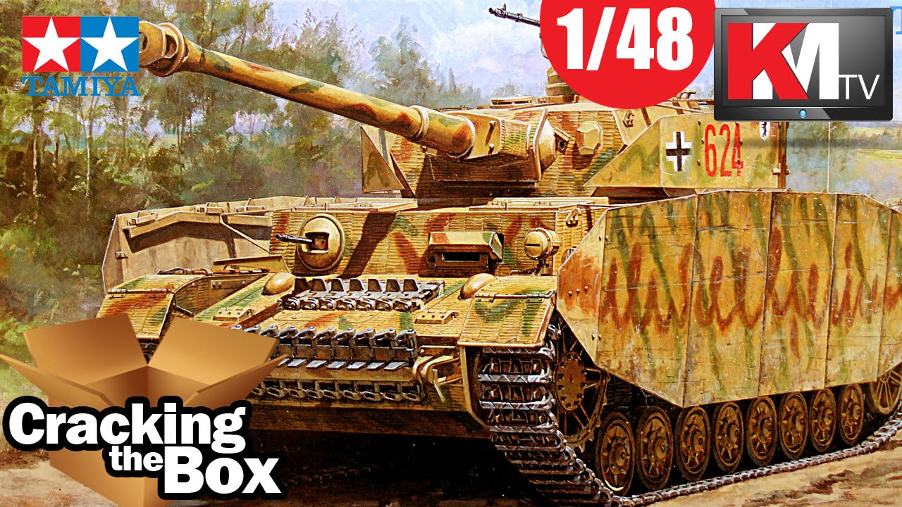 Unboxing Tamiya's New Pz.Kpfw.IV Ausf.H (1/48) - YouTube