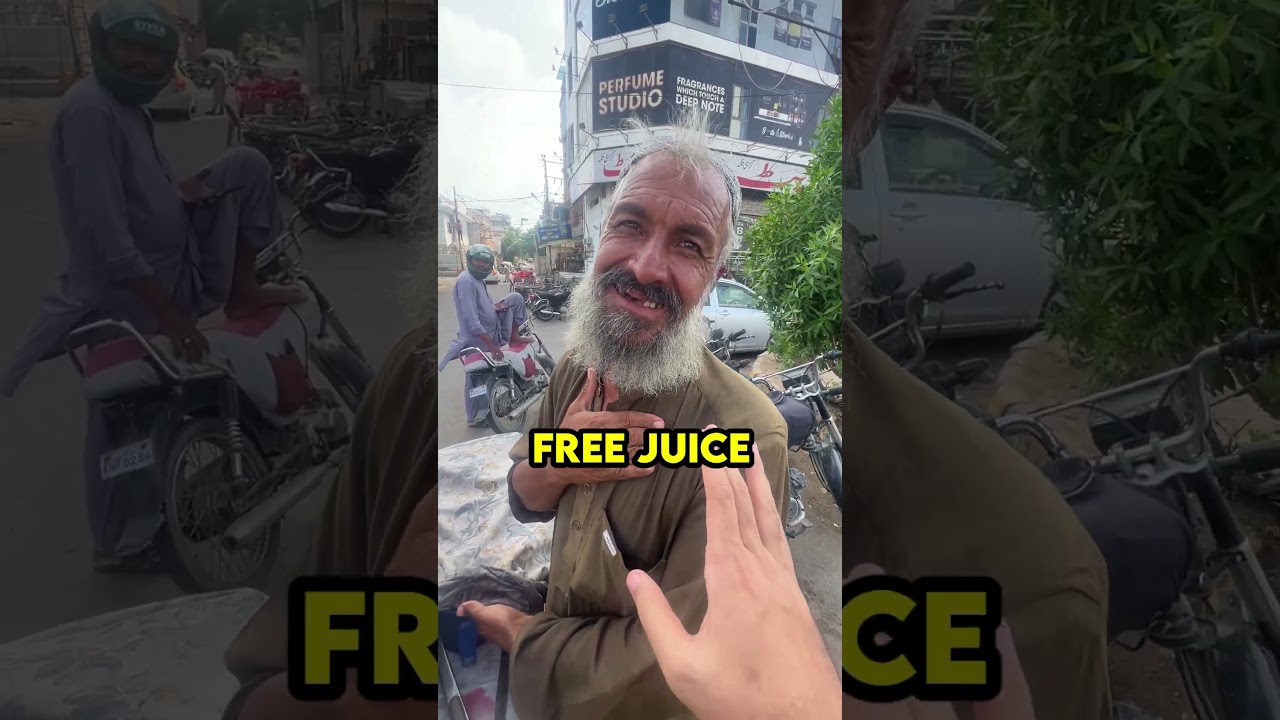 I OPENED A FREE JUICE SHOP