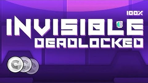 (Insane Demon) "Invisible Deadlocked" 100% by KrmaL (3 Coins) Mobile Geometry Dash