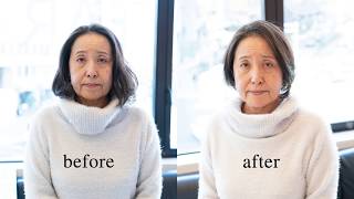 Haircut トップにボリュームボブ50代60代女性髪型ヘアスタイル Youtube