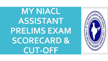 My NIACL Assistant Prelims Exam Scorecard & Cut-off 🤯🤯 l Bankers Field