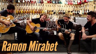 Ramon Mirabet and his band at Norman's Rare Guitars