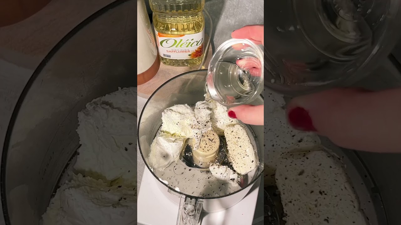 Whipped Goat Cheese Crostini Appetizer Recipe