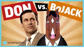 Bojack V. Don Draper - Bojack Horseman And Mad Men Matchup