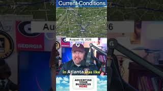 Less Humid Day North Georgia Above Normal Temps Continue