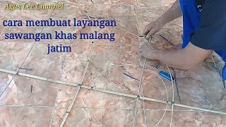 Rangka Layangan Meru Layangan Unik