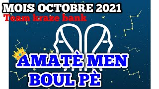 AMATÈ MEN BOULPÈ OCTOBRE 2021#teamkrazebank, #boulpè, #boulsaint, #boulcho,