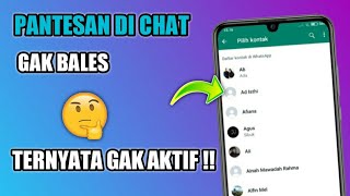 Cara mengetahui Kontak wa masih Aktif atau tidak