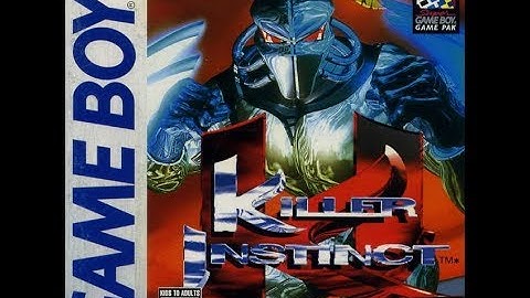 Killer Instinct (Nintendo Game Boy) - Fulgore