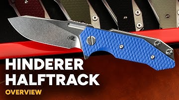 Hinderer Halftrack - EDC MagnaCut Titanium Frame Lock - Overview