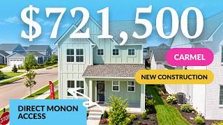 Brand-New Carmel Home With Direct Monon Trail Access | Full Tour