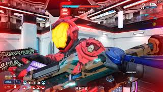 Joining a random Splitgate pick up game