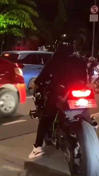 Ketika akangmv ngerusuh balap liar pake moge h2 auto nyuntik😱 #ytshorts #trending #motovlog
