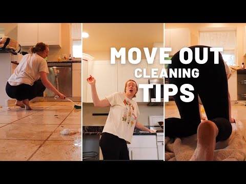 MOVE OUT CLEANING TIPS