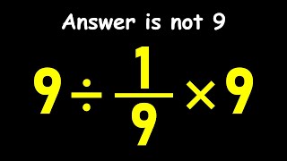 This Math Problem Tricks Everyone!