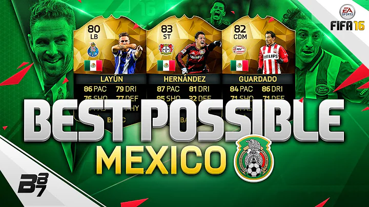 THE BEST POSSIBLE MEXICO SQUAD! w/ IF HERNANDEZ AND IF GUARDADO! | FIFA 16 ULTIMATE TEAM