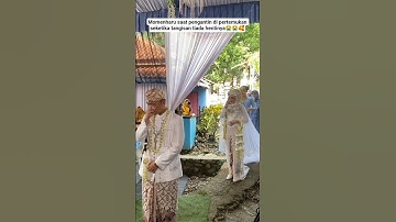 pengantin viral momenharu‼️‼️#pengantinviral #pengantin #nikah #wedding #viraltiktok #djqhelfin
