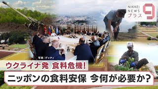 ウクライナ発 食料危機！ニッポンの食料安保 今何が必要か【日経プラス９】（2022年7月15日）