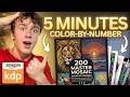 NEW AI Tool Creates Color By Number Books in 5 Minutes 