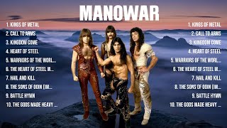 Manowar Greatest Hits 2024 Collection   Top 10 Hits Playlist Of All Time