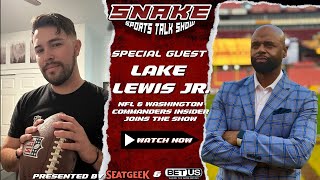 Jared Goff Extension, Jayden Daniels & Commanders Preview | Lake Lewis Jr. joins the show