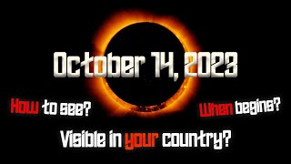 2023 Annular Eclipse - Everything You Need to Know