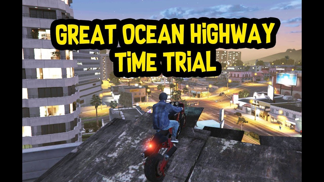 Great Ocean Highway Gta Online Gta 5 Hakuchou Drag Under Par Time Funny Ending Youtube