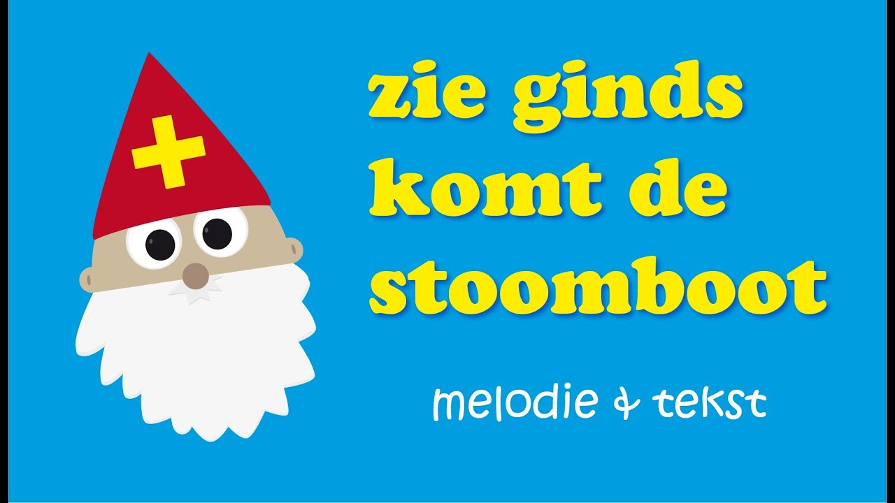 Zie ginds komt de stoomboot (karaoke) - YouTube