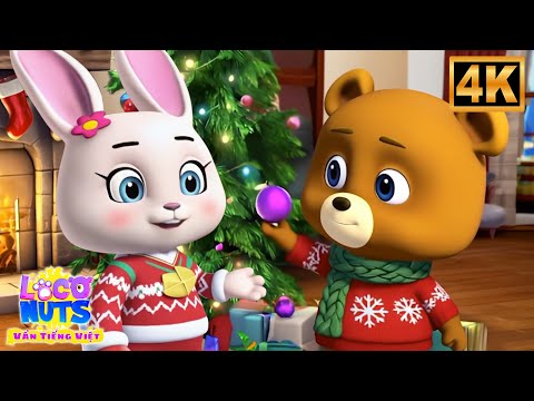 Tiếng Chuông Leng Keng 🎶 | Bài Hát Giáng Sinh Vui Nhộn Dành Cho Trẻ Em - Loco Nuts