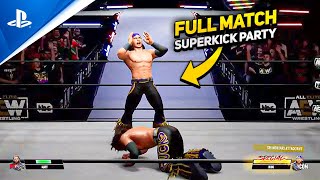 Aew Fight Forever Full Match Matt Jackson Vs Nick Jackson New Footage W Entrances