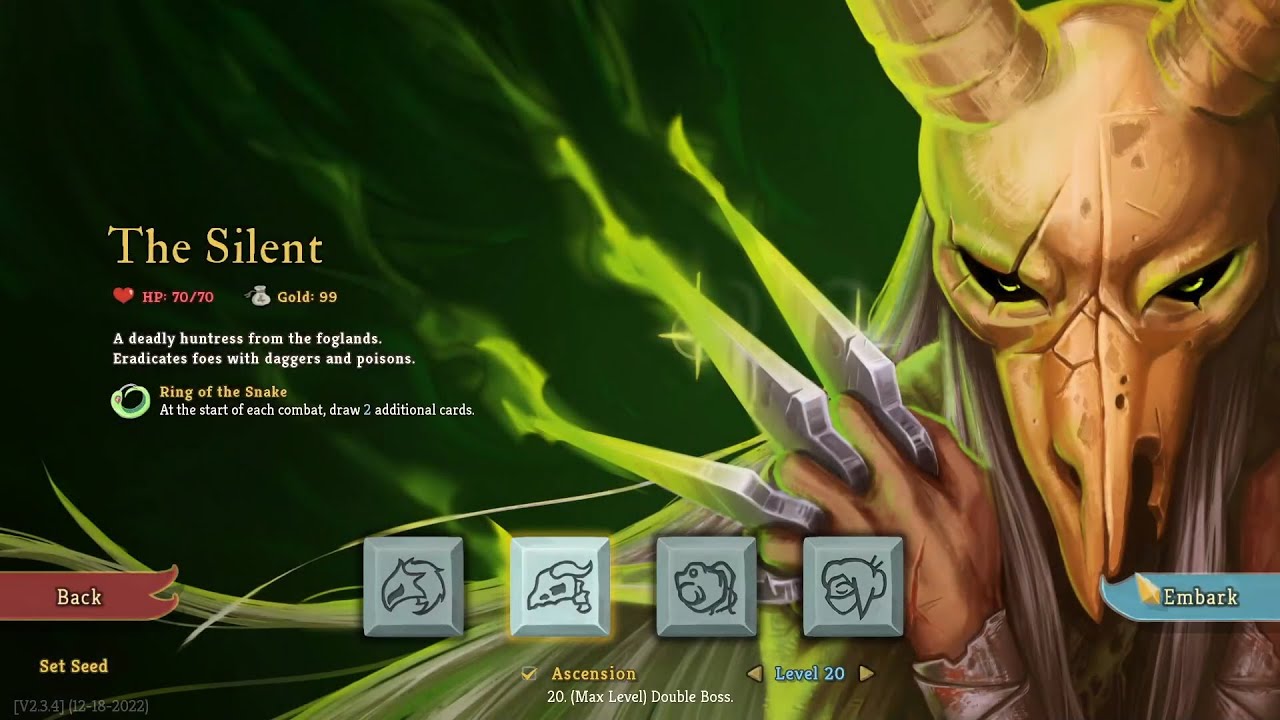 5 Silent A20H - Slay the Spire