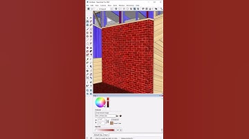 How to Change Material Colors in #sketchup!